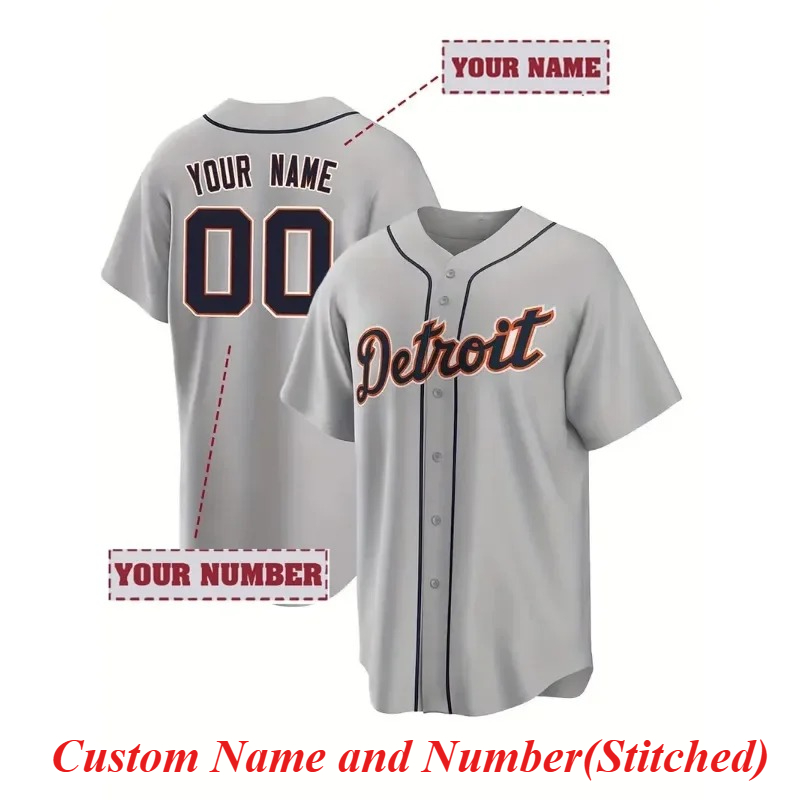 Embroidery Blouse - Customized Name And Number Men's Embroidery