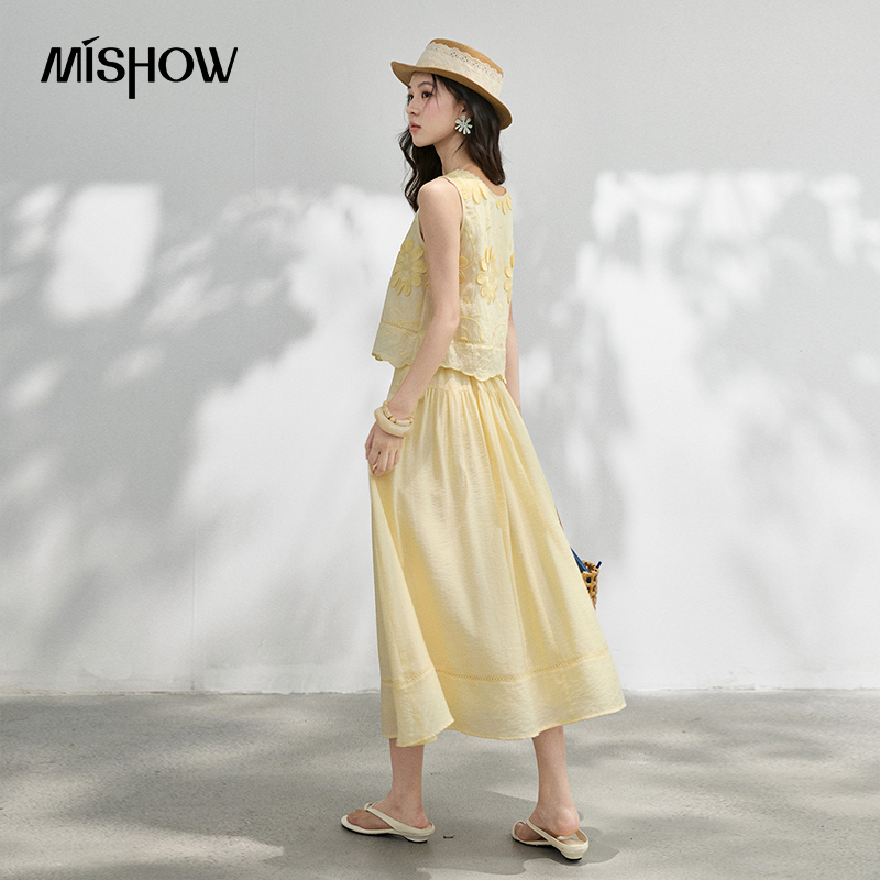 MISHOW French Floral Embroider - огляд і ціна Embroidery Blouse