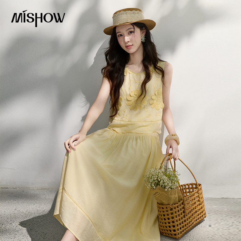 MISHOW French Floral Embroider - огляд і ціна Embroidery Blouse