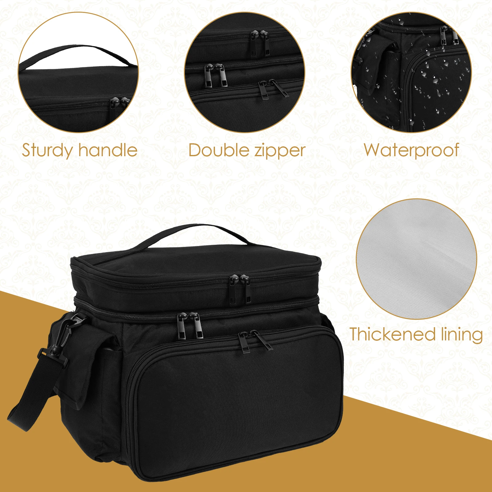 Large Sewing Bag Wool Knitting - огляд і ціна Embroidery Thread Yarn
