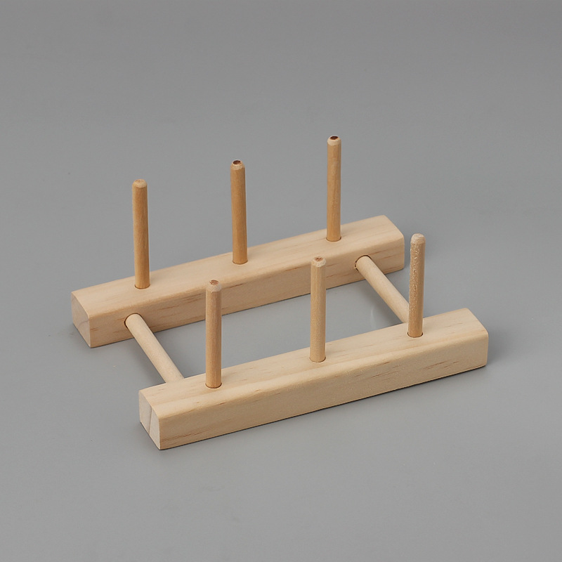 Wooden Sewing Thread Storage B - огляд і ціна Embroidery Thread Yarn
