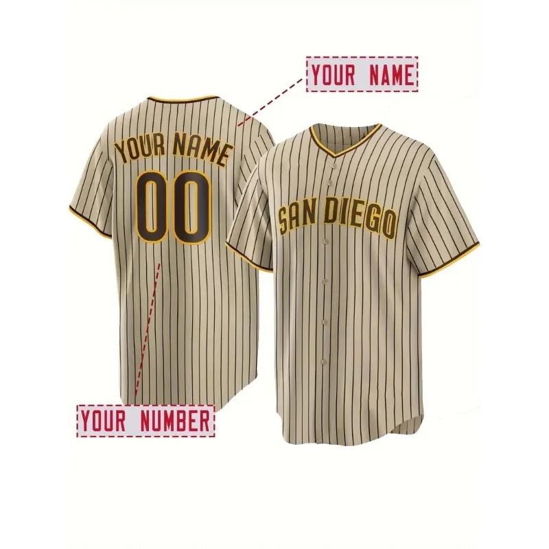 Custom Name And Number Men's E - огляд і ціна Embroidery Blouse
