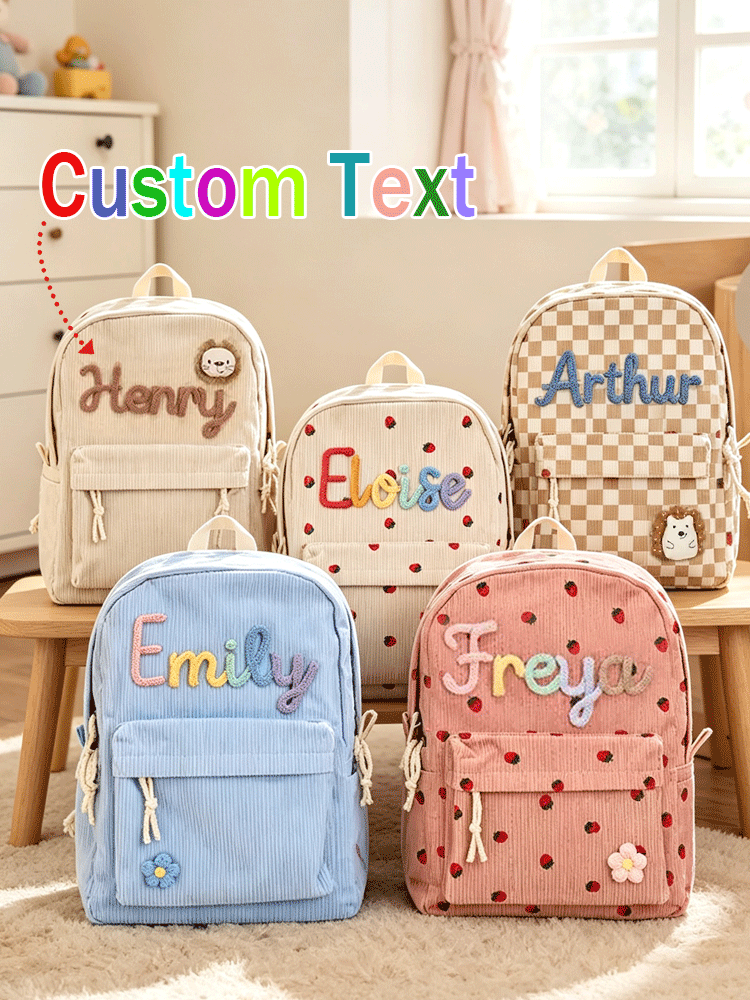 [Custom] Personalized Back-to- - огляд і ціна Embroidery Motif
