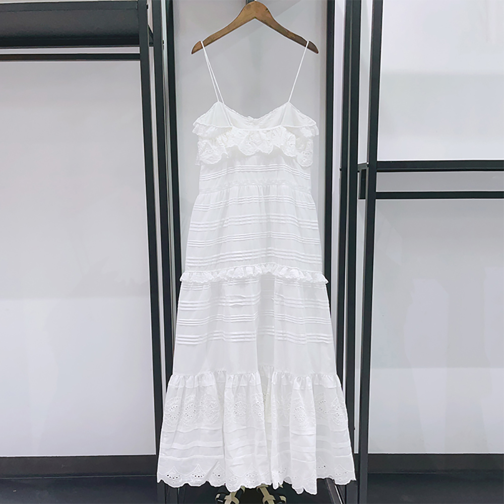 2026 Summer 100% Cotton Spaghe - огляд і ціна Embroidery Eyelet