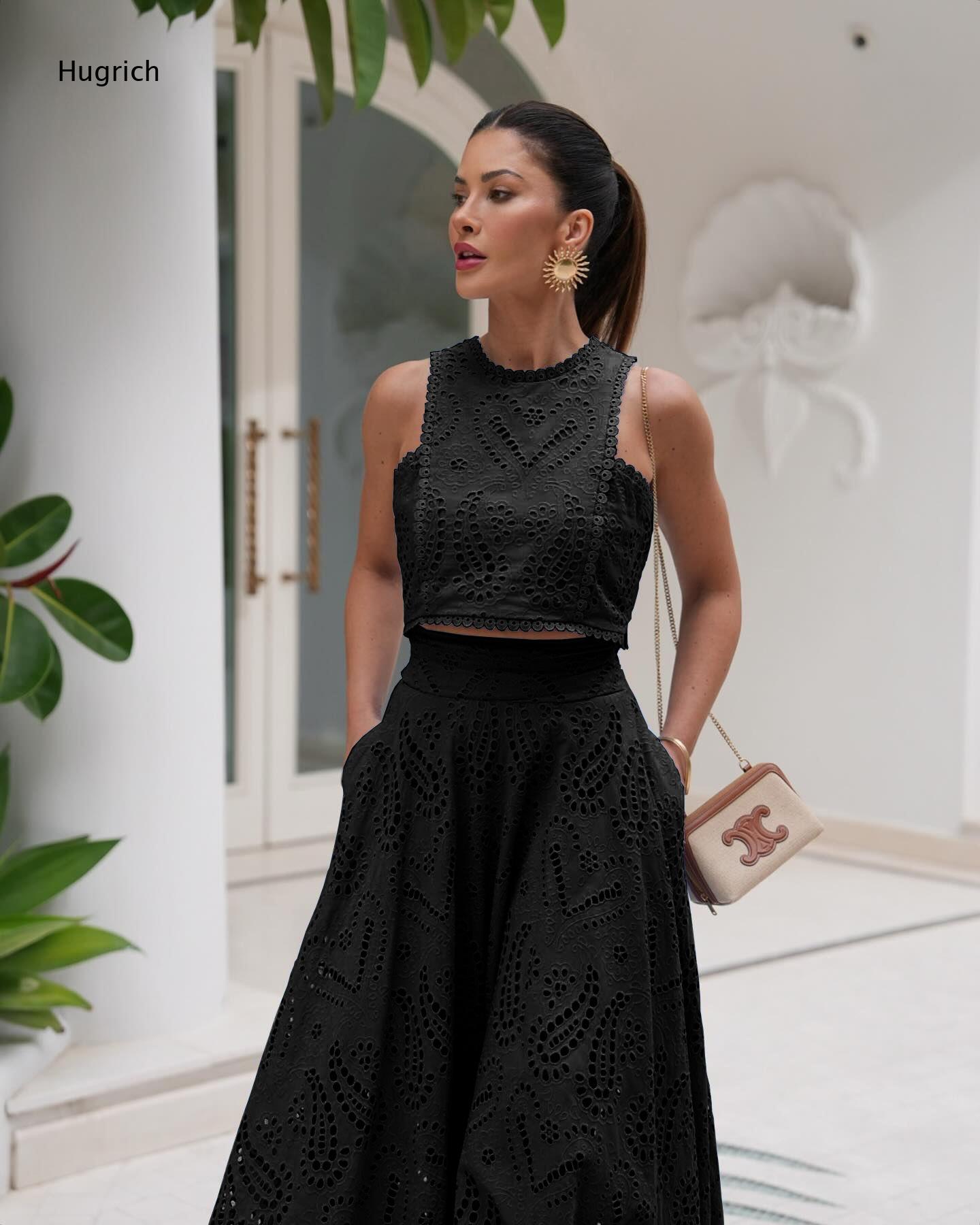 Sleeveless Heart Eyelet Crop T - огляд і ціна Embroidery Eyelet