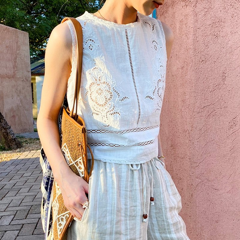 French Designer Boho White Cot - огляд і ціна Embroidery Class