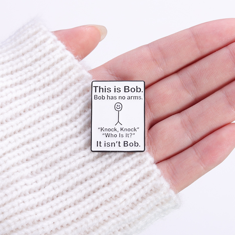 Funny Quotes Enamel Pins Custo - огляд і ціна Embroidery Initials