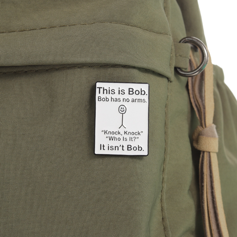 Funny Quotes Enamel Pins Custo - огляд і ціна Embroidery Initials