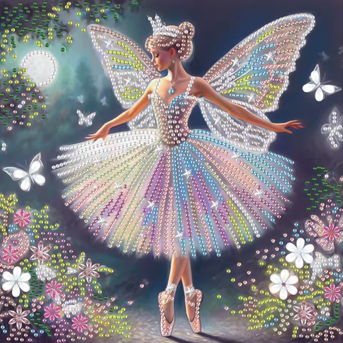 Butterfly Fairy Pattern Series - огляд і ціна Embroidery Motif
