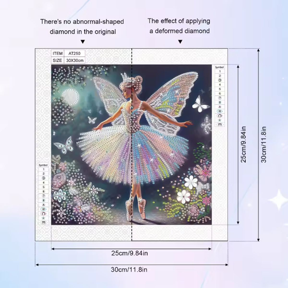 Butterfly Fairy Pattern Series - огляд і ціна Embroidery Motif