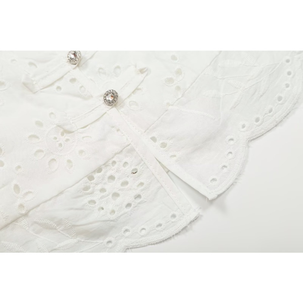 Women Embroidered Eyelet Skirt - огляд і ціна Embroidery Eyelet