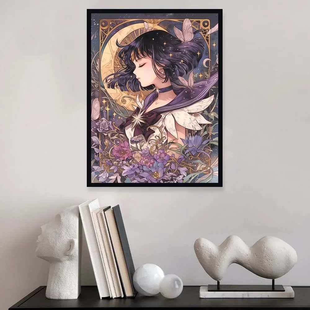 Cartoon Anime Diamond Painting - огляд і ціна Embroidery Handicraft