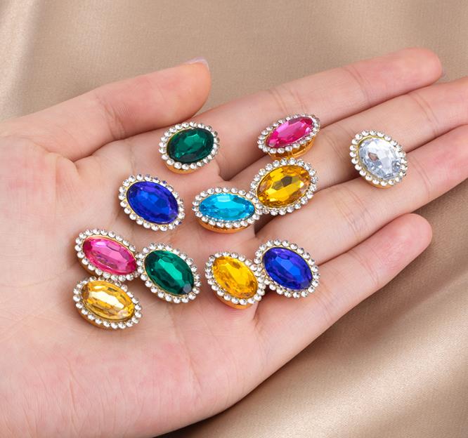 30pcs 14x18mm Colored Acrylic  - огляд і ціна Embroidery Artwork