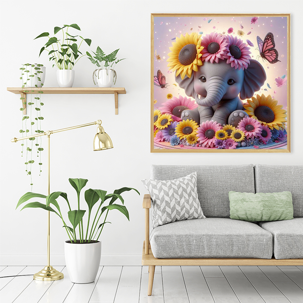 Evershine Elephant Diamond Pai - огляд і ціна Embroidery Handicraft