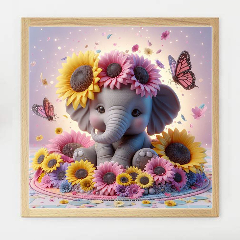 Evershine Elephant Diamond Pai - огляд і ціна Embroidery Handicraft