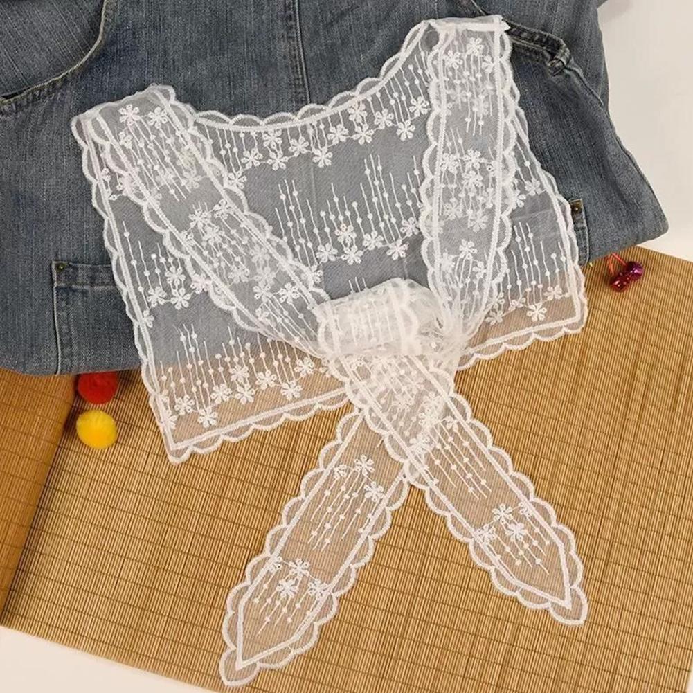 French Lace Shawl Scarf for Wo - огляд і ціна Embroidery Blouse