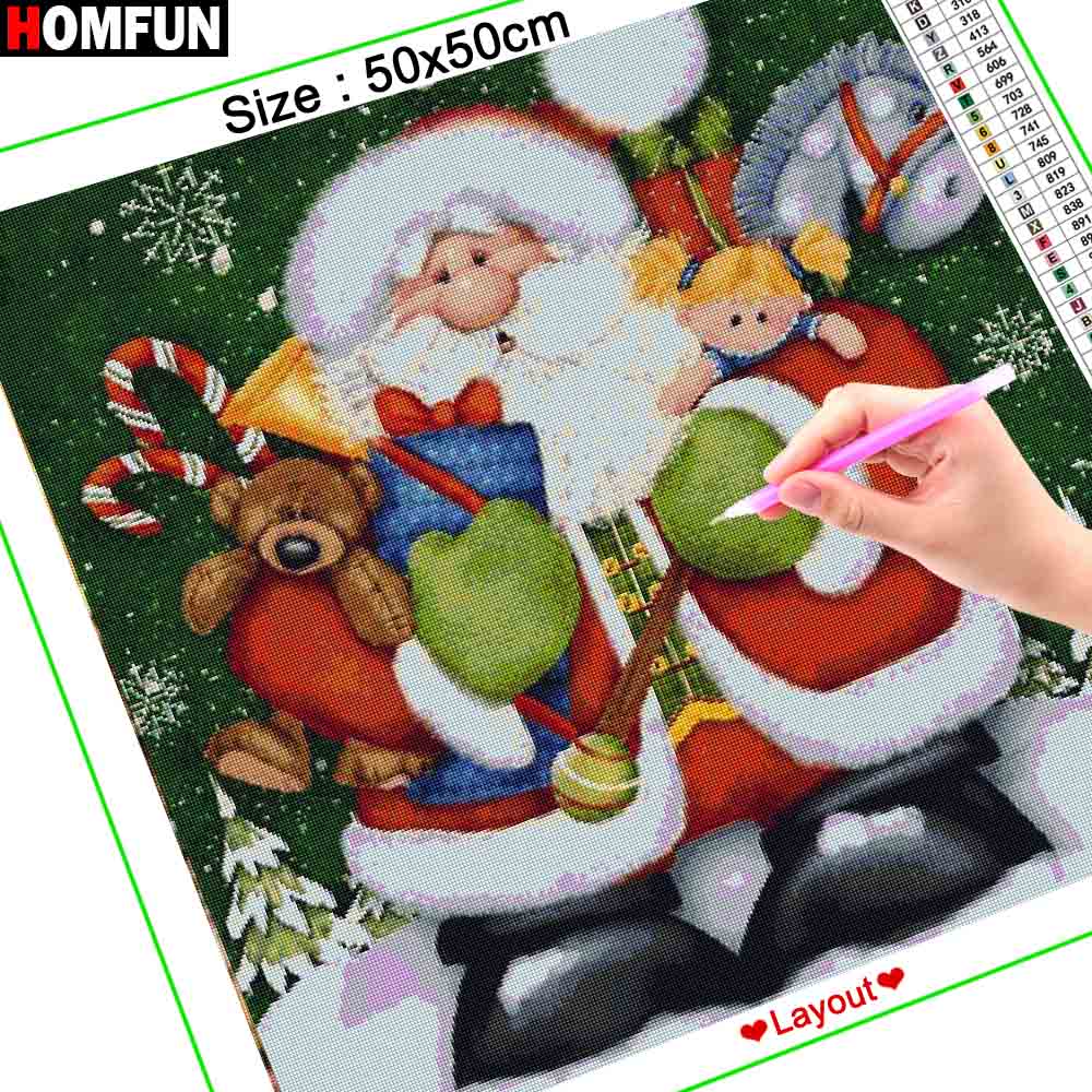 HOMFUN Diamond Painting Full S - огляд і ціна Embroidery Roll Pattern
