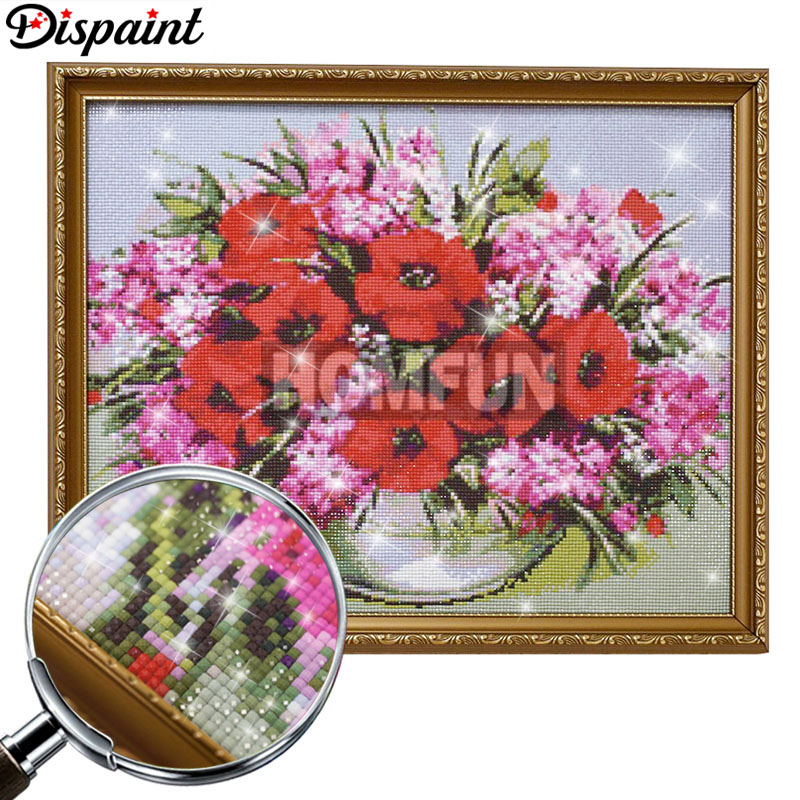 Dispaint Full Diamond Embroide - огляд і ціна Embroidery Roll Pattern