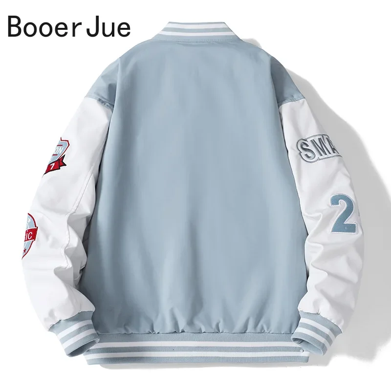 Varsity Baseball Bomber Jacket - огляд і ціна Embroidery Letter N