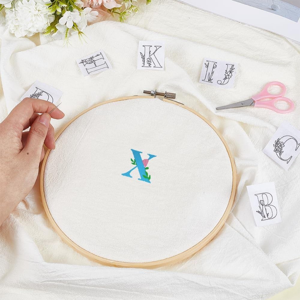 104Pcs Letter Embroidery Trans - огляд і ціна Embroidery Initials