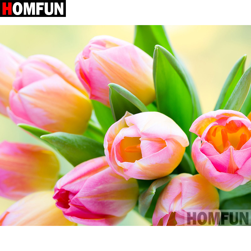 HOMFUN Rhinestone Painting Cry - огляд і ціна Embroidery Cross Stitch Patterns