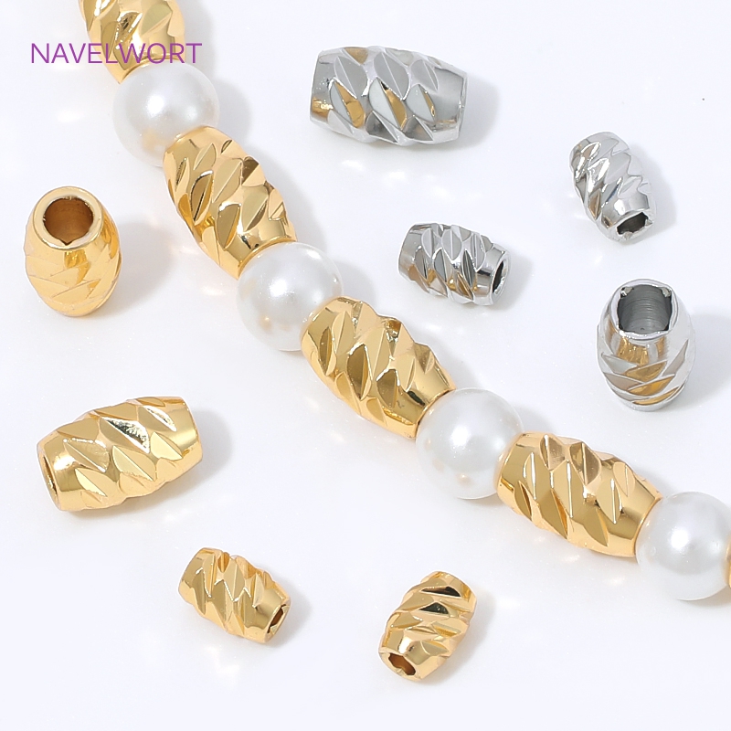 Brass 4/6mm Stripe Spacer Bead - огляд і ціна Embroidery Artwork
